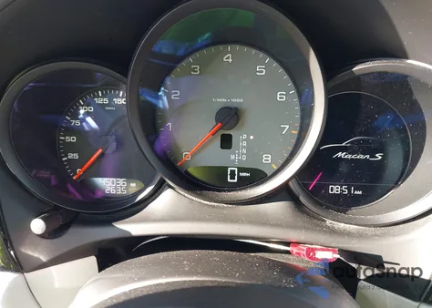 2018 Porsche Macan S from USA, damaged, VIN WP1AB2A58JLB33897